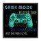 Stupell Industries Game Mode Player One Controller Floating Frame, design by Kim Allen